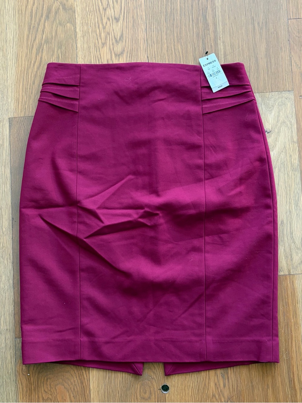Express Women's Wine Pencil Skirt NWT